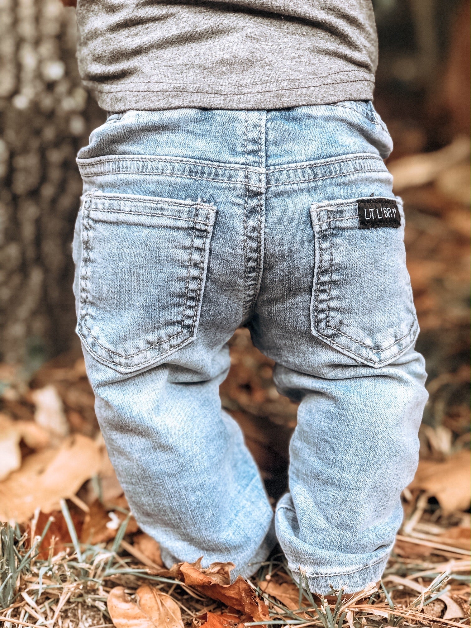 Baby Light Wash Denim - Little Bipsy