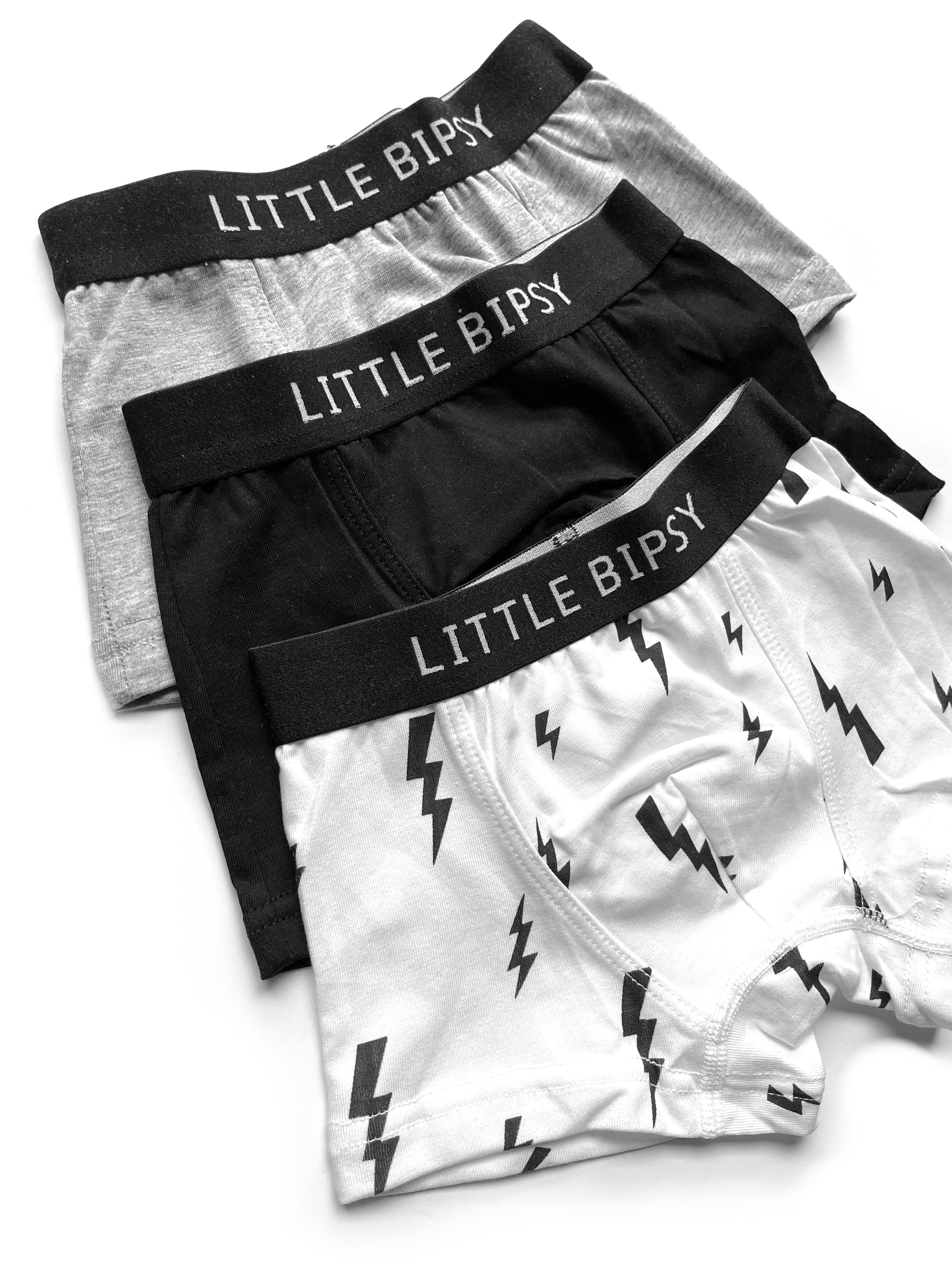 Kids basic boxer briefs