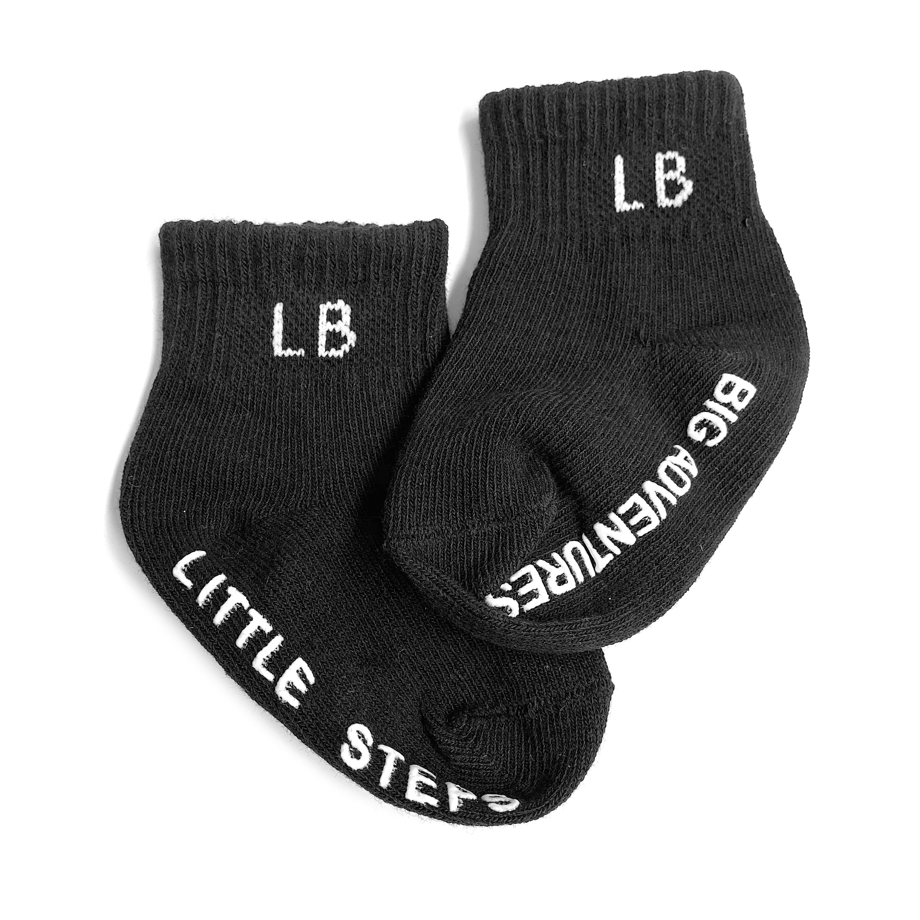 Sock 3-Pack - Black - Little Bipsy Collection