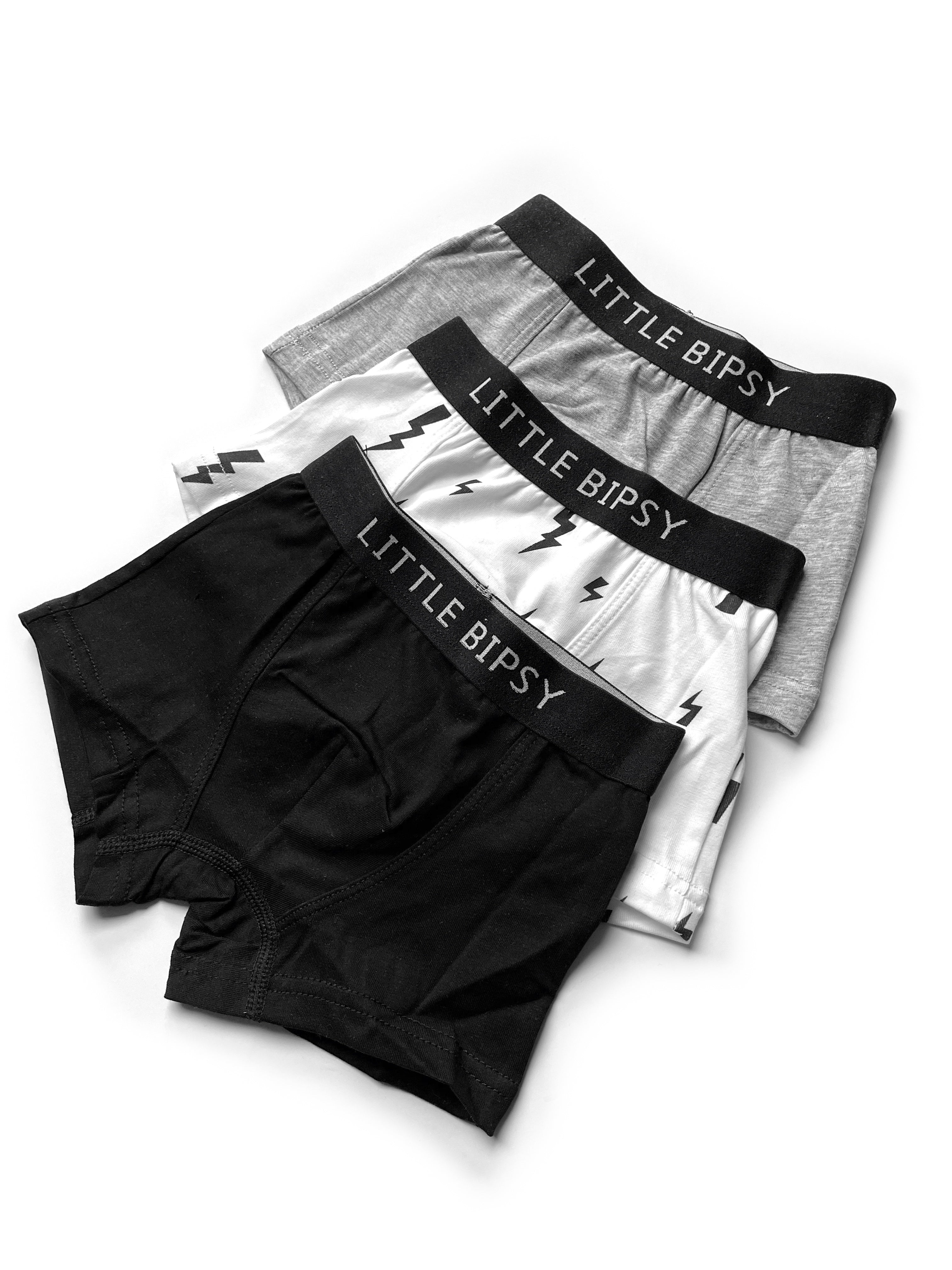 Kids basic boxer briefs