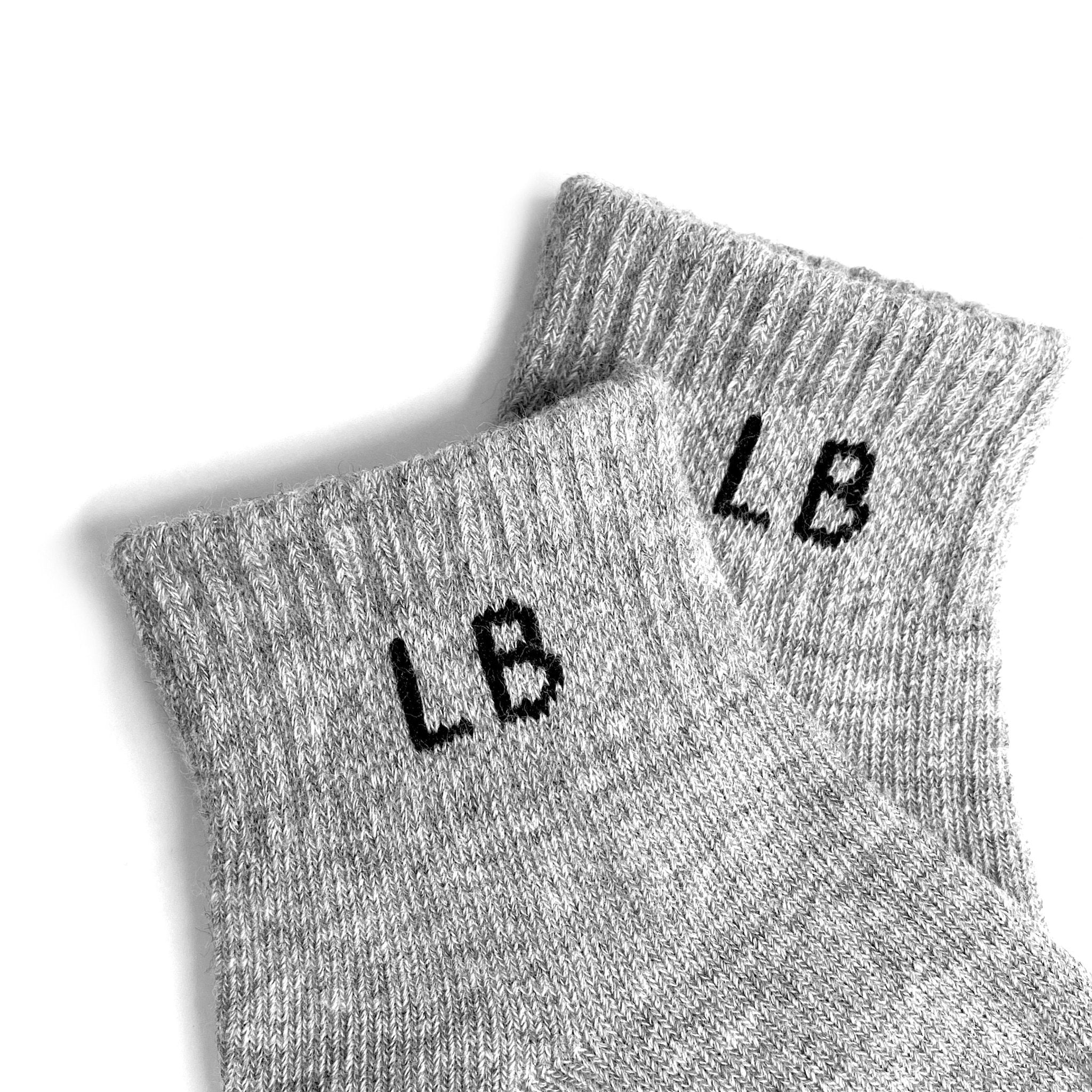 Sock 3 - Pack - Grey - Little Bipsy