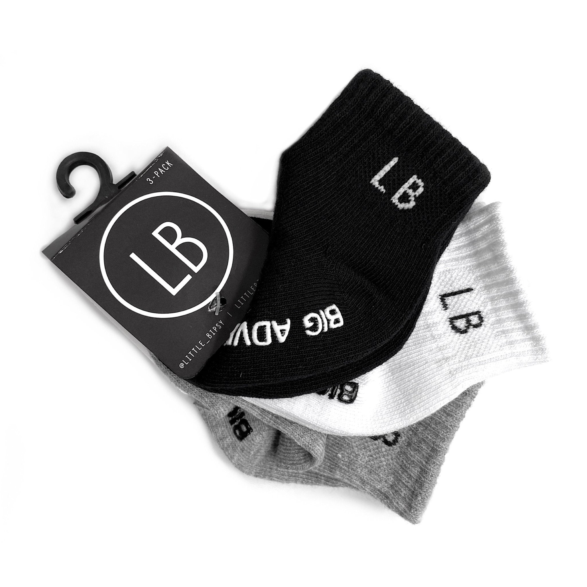 Sock 3 - Pack - Mix - Little Bipsy