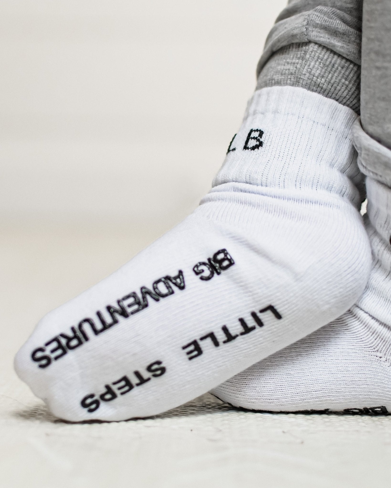 Sock 3 - Pack - White - Little Bipsy